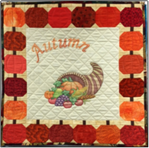 Autumn Horn of Plenty Crayola Coloring & Embroidery with Sharon Wilhelm